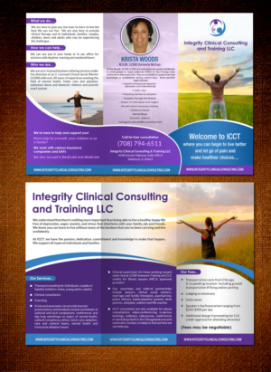 Flyer Design by creative.bugs for Integrity Clinical Consulting and Training LLC | Design #7121947