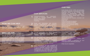 Flyer Design by AntoanetaG for Integrity Clinical Consulting and Training LLC | Design #7099784