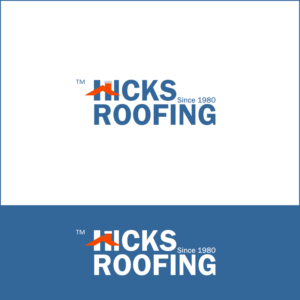 Diseño de Logo por ChinMaya para Hicks Roofing | Diseño: #7145663