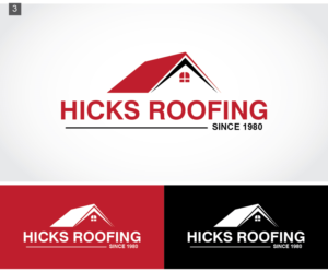 Diseño de Logo por Ayaan ahmed para Hicks Roofing | Diseño: #7104481