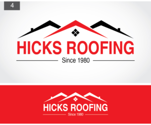 Diseño de Logo por Ayaan ahmed para Hicks Roofing | Diseño: #7104562