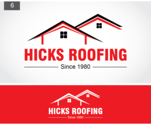 Diseño de Logo por Ayaan ahmed para Hicks Roofing | Diseño: #7104564