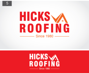 Diseño de Logo por Ayaan ahmed para Hicks Roofing | Diseño: #7104565