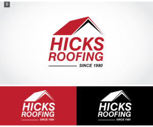 Diseño de Logo por Ayaan ahmed para Hicks Roofing | Diseño: #7206097
