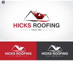 Diseño de Logo por Ayaan ahmed para Hicks Roofing | Diseño: #7206098