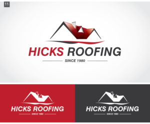 Diseño de Logo por Ayaan ahmed para Hicks Roofing | Diseño: #7206100