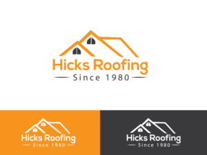 Design de Logo par Cut N Cue Media Solutions pour Hicks Roofing | Design #7130421