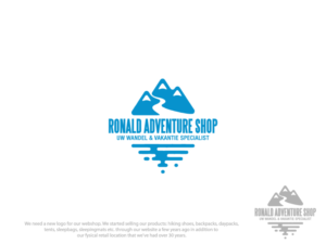 Logo Design by Colorflix™ for Ronald Adventure Shop | Design: #7147360