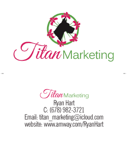 Diseño de Tarjeta de Presentación por D.A. Designs para Titan Marketing | Diseño: #7175459