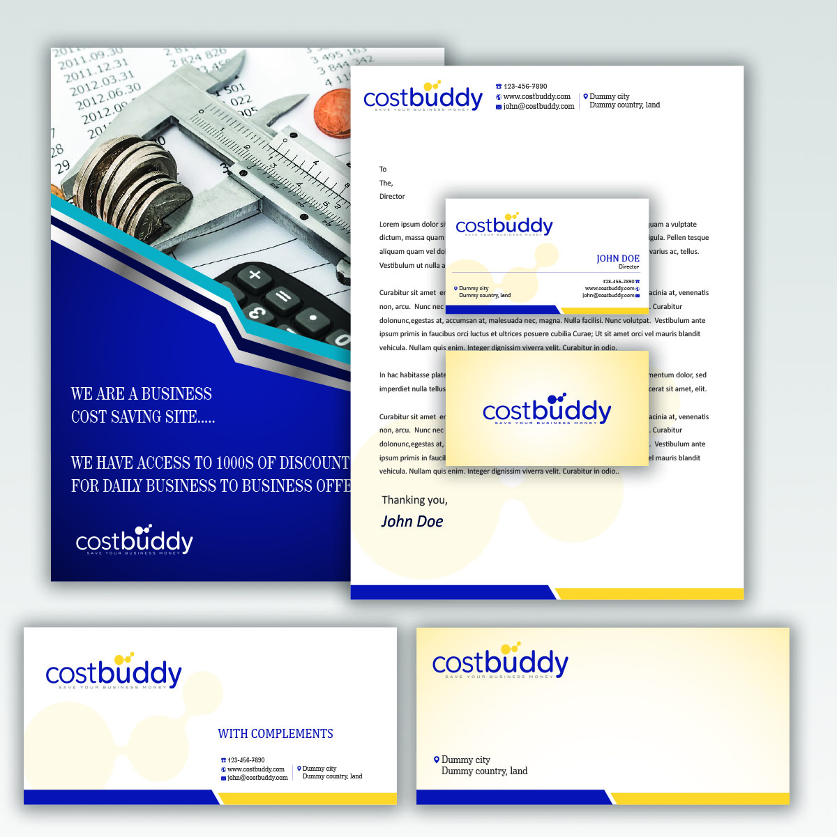 Stationery Design by Creative Jiniya for Cutsolutions ltd | Design #17957183