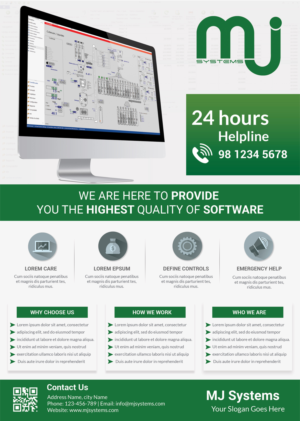 Flyer Design by Material Design