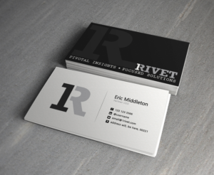 Business Card Design by Adeel Hanif® for 1Rivet | Design #7121415