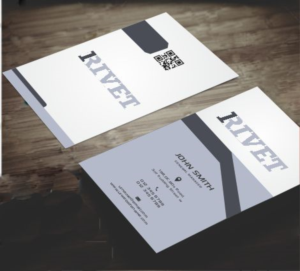 Business Card Design by S.M.T.M for 1Rivet | Design: #7164835