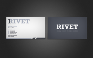 Design de Carte de Visite par upwork pour 1Rivet | Design : #7125621