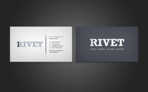 Design de Carte de Visite par upwork pour 1Rivet | Design : #7125702