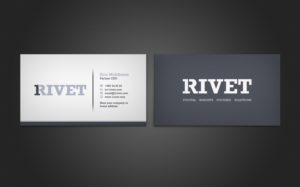 Design de Carte de Visite par upwork pour 1Rivet | Design : #7125714