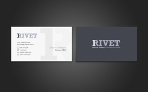 Business Card Design by chandrayaan.creative for 1Rivet | Design #7114598