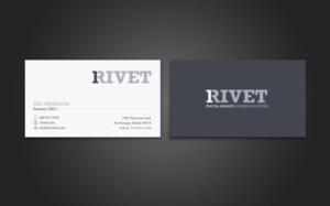 Business Card Design by chandrayaan.creative for 1Rivet | Design: #7114599