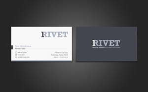 Business Card Design by chandrayaan.creative for 1Rivet | Design: #7114602