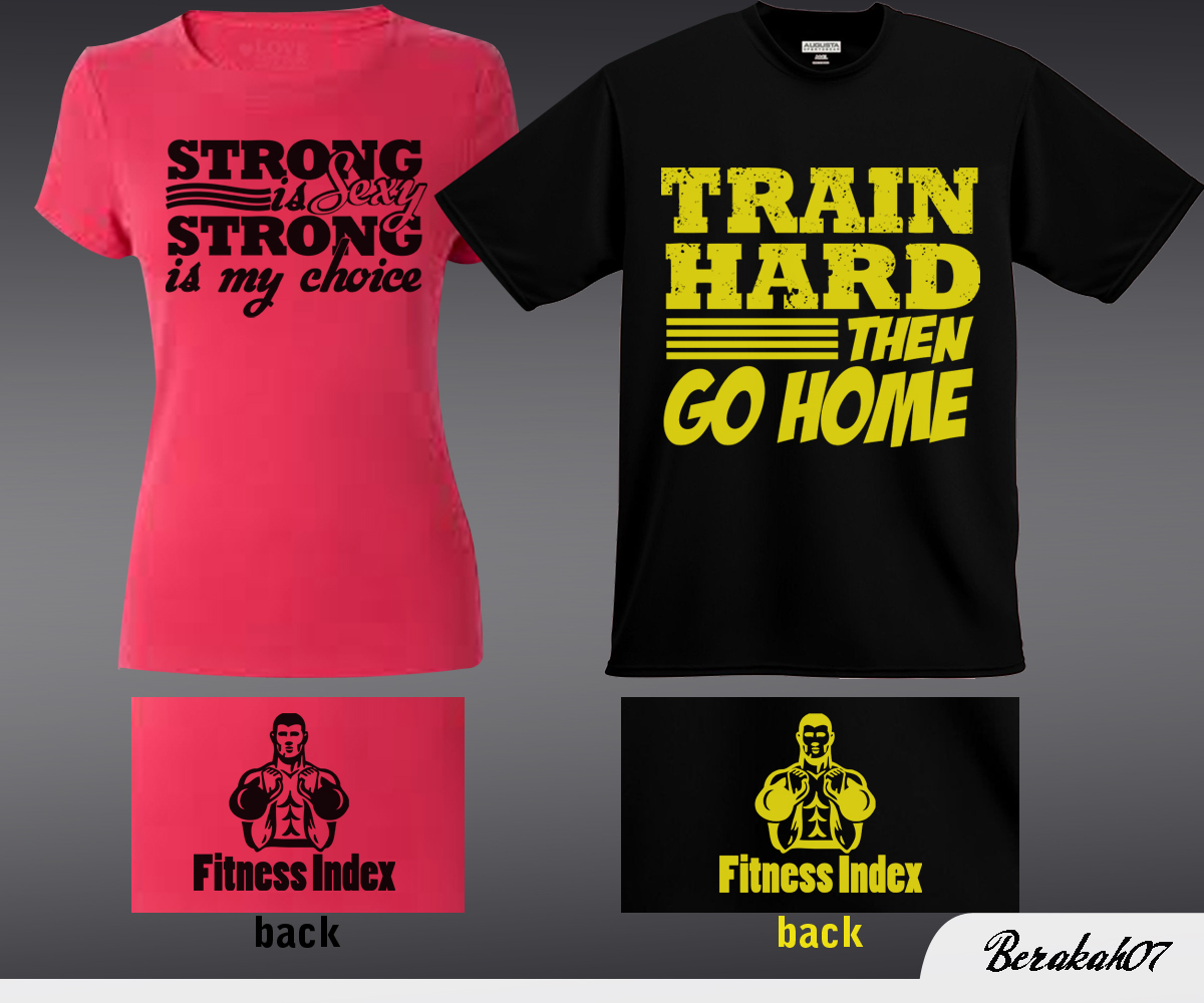 T-shirt Design by berakah07 for Fitness Index | Design #1836002