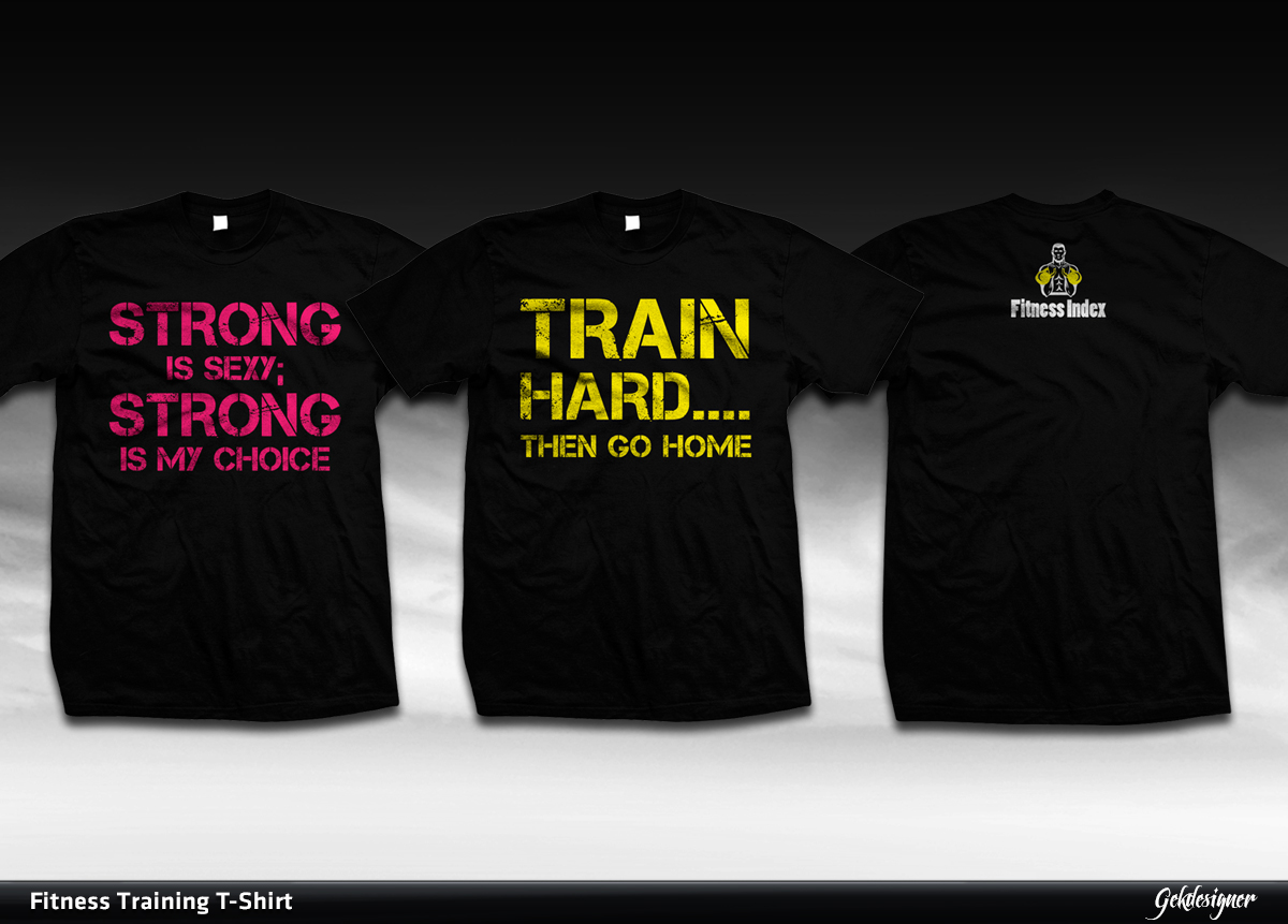 T-shirt Design by gekgrfx for Fitness Index | Design #1817719