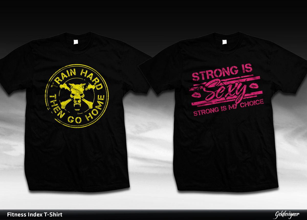 T-shirt Design by gekgrfx for Fitness Index | Design #1837540