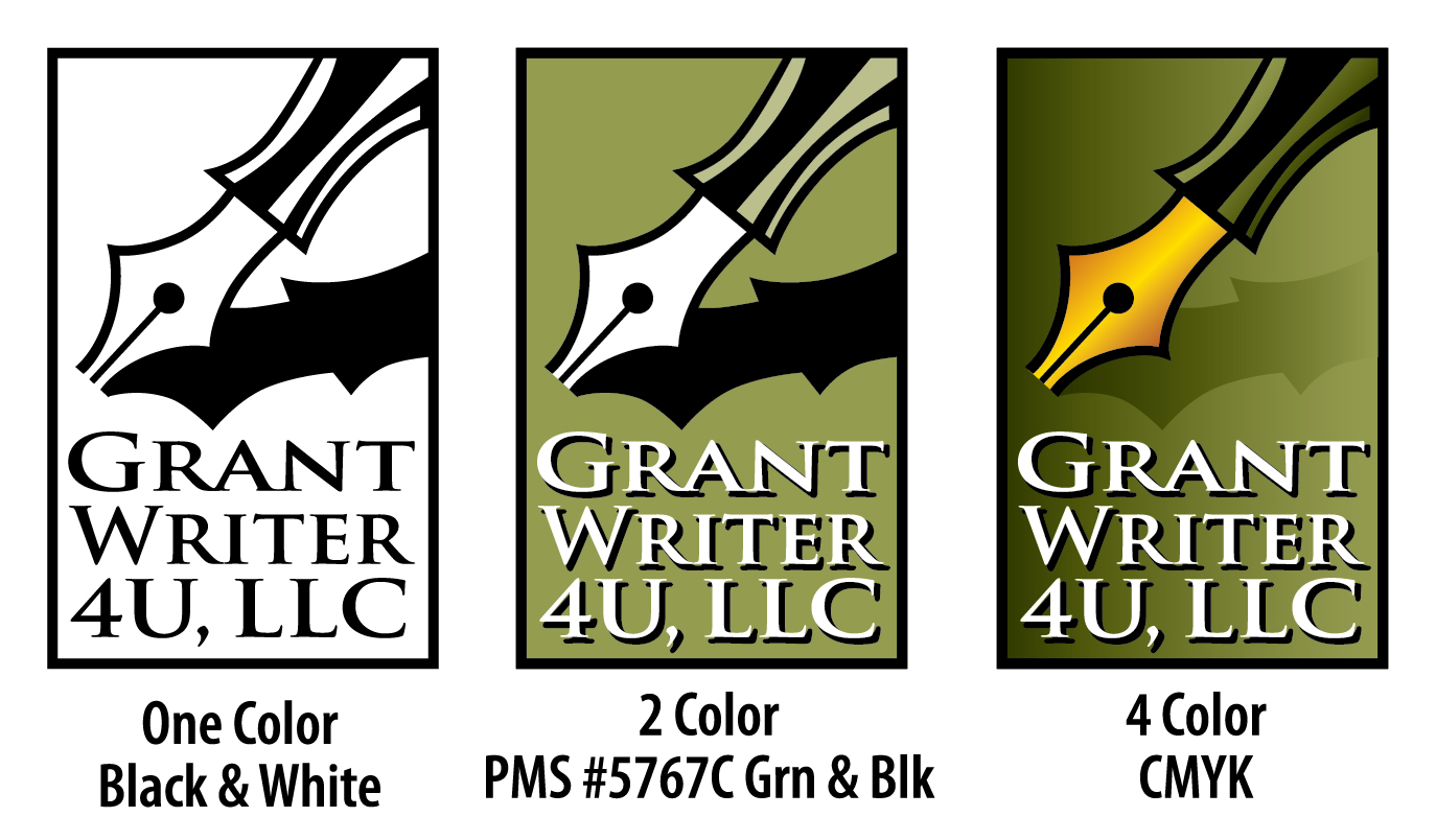 Logo Design by Frank Brittner Graphics for Grant Writer 4 U, LLC | Design #1821631