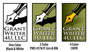 Logo Design by Frank Brittner Graphics for Grant Writer 4 U, LLC | Design: #1821631