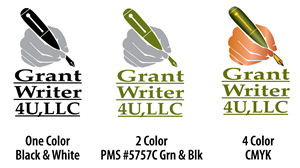 Diseño de Logo por Frank Brittner Graphics para Grant Writer 4 U, LLC | Diseño #1821645