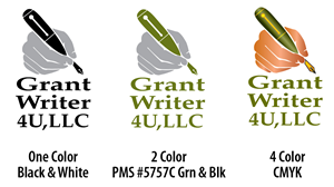 Logo Design by Frank Brittner Graphics for Grant Writer 4 U, LLC | Design: #1823808