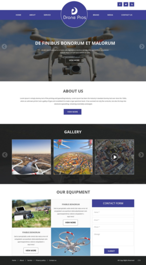 Web Design by pb for this project | Design: #7123590