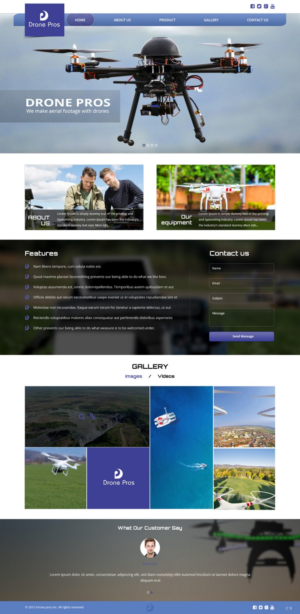 Web Design by pb for this project | Design: #7123593