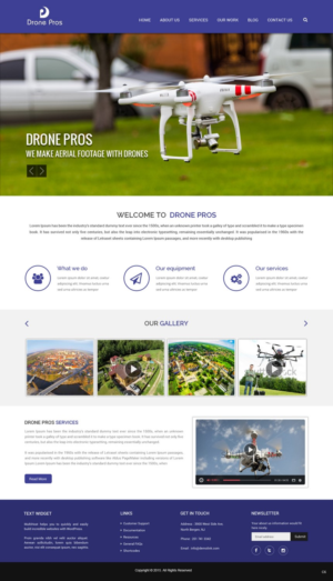 Web Design by pb for this project | Design: #7126812