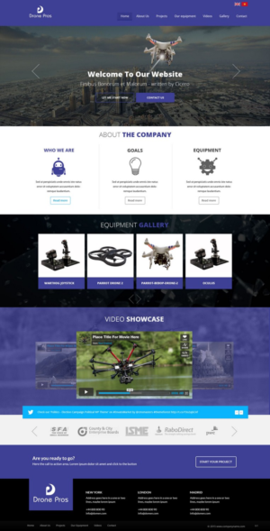 Web Design by pb for this project | Design: #7133474