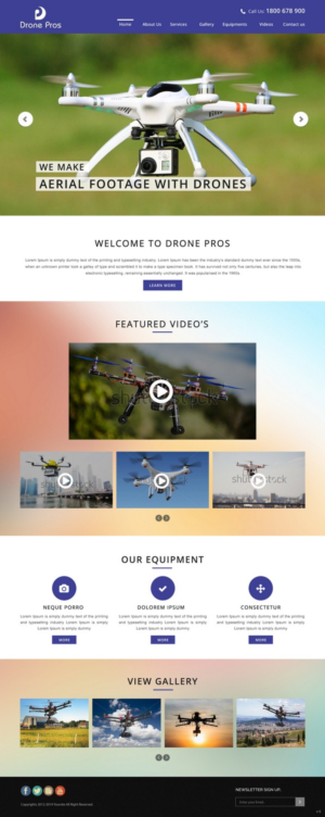 Web Design by pb for this project | Design: #7133476