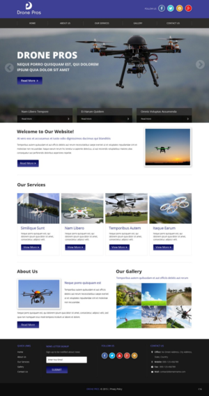 Web Design by pb for this project | Design: #7133477