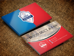 Business Card Design by Pixi Dust for USA Kitchen Guard LLC | Design: #7111896