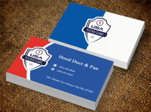 Business Card Design by Pixi Dust for USA Kitchen Guard LLC | Design: #7111913