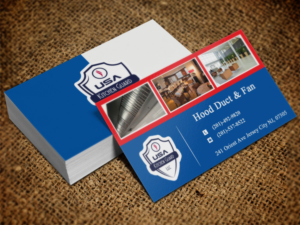 Business Card Design by Pixi Dust for USA Kitchen Guard LLC | Design: #7111914