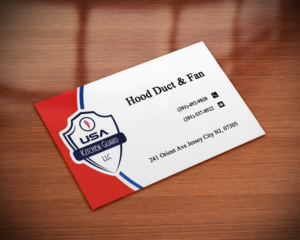 Business Card Design by Pixi Dust for USA Kitchen Guard LLC | Design: #7111917