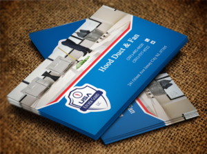 Business Card Design by Pixi Dust for USA Kitchen Guard LLC | Design: #7111918