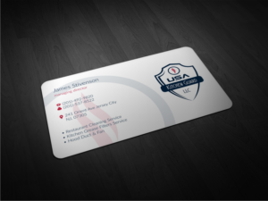 Business Card Design by Atvento Graphics for USA Kitchen Guard LLC | Design: #7109097