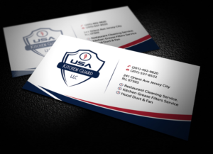 Business Card Design by Stylez Designz for USA Kitchen Guard LLC | Design: #7261381