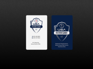 Business Card Design by Creations Box 2015 for USA Kitchen Guard LLC | Design: #7115921