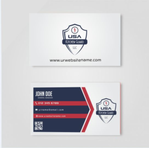Business Card Design by S.M.T.M for USA Kitchen Guard LLC | Design: #7164891