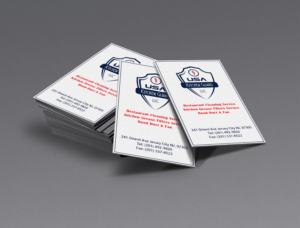 Business Card Design by Right Path for USA Kitchen Guard LLC | Design: #7249533