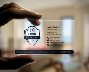 Business Card Design by chandrayaan.creative for USA Kitchen Guard LLC | Design: #7114749