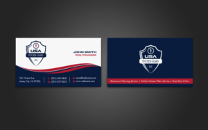 Business Card Design by chandrayaan.creative for USA Kitchen Guard LLC | Design: #7114754