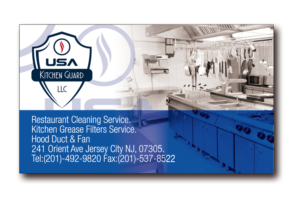 Business Card Design by ernestsegovia for USA Kitchen Guard LLC | Design #7258708