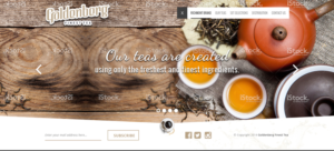 Web Design par Sujit Banerjee pour Goldenberg Finest Tea | Design : #7129019